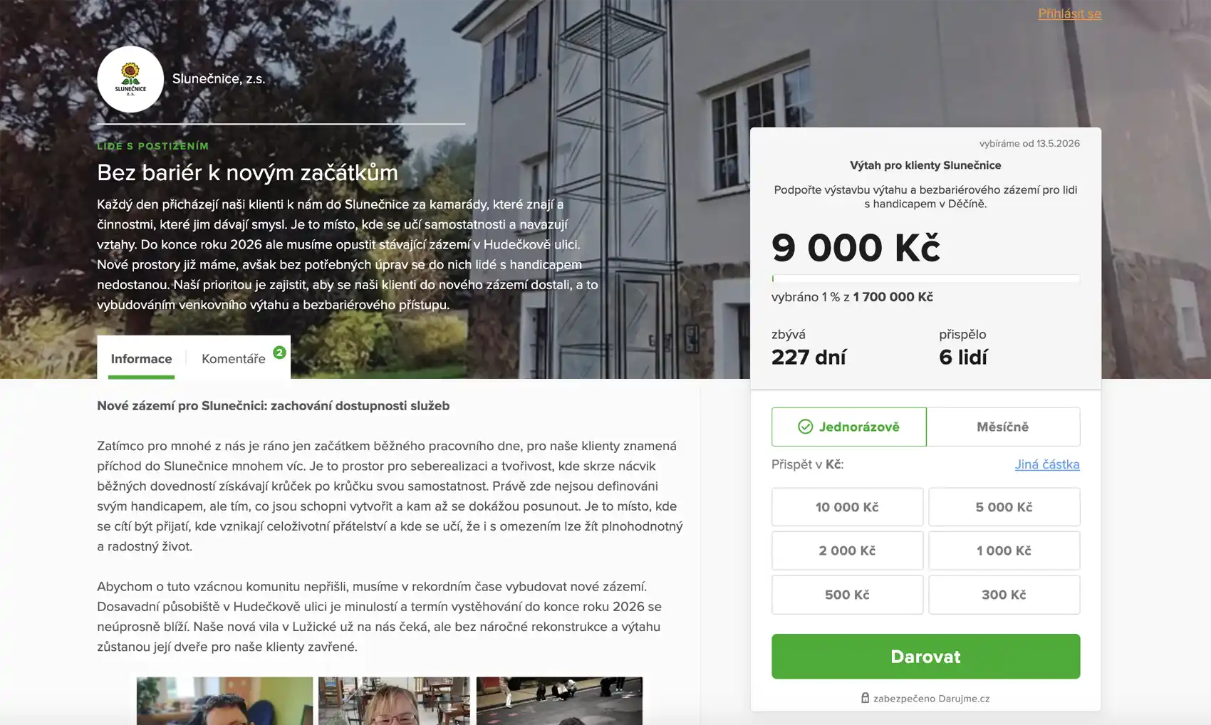 Bez bariér k novým začátkům Bez bariér k novým začátkům
